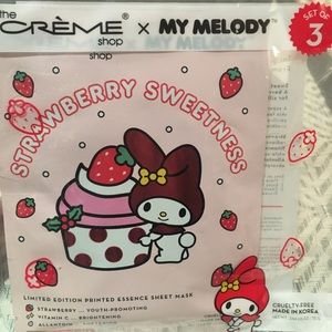 My Melody - strawberry sweetness - 3 pack limited edition.